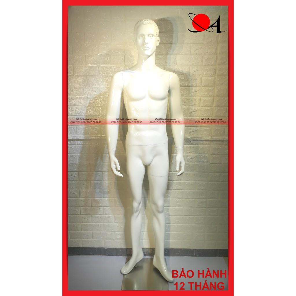 MANOCANH NAM SỨ TRẮNG MẶT CÓ TÓC DÁNG THẲNG CAO CẤP