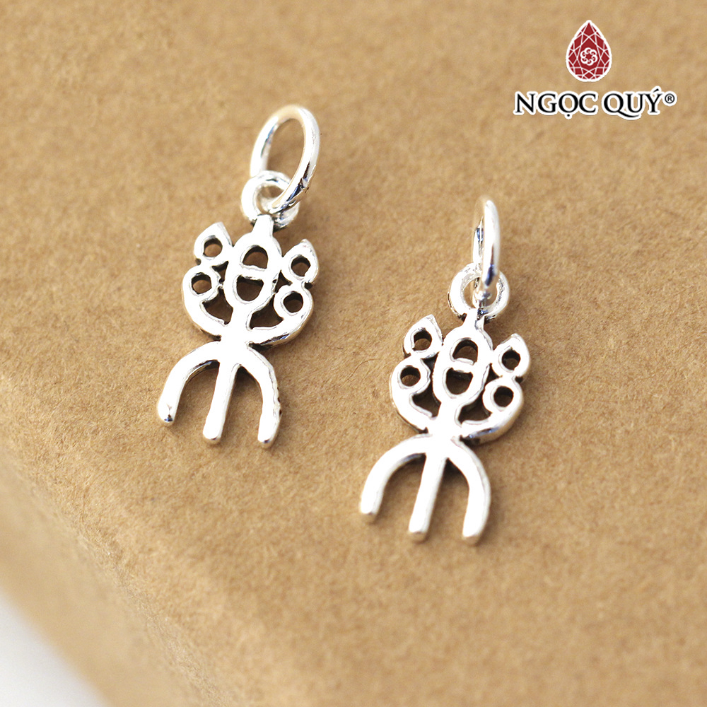 Charm bạc hình đèn treo - Ngọc Quý Gemstones