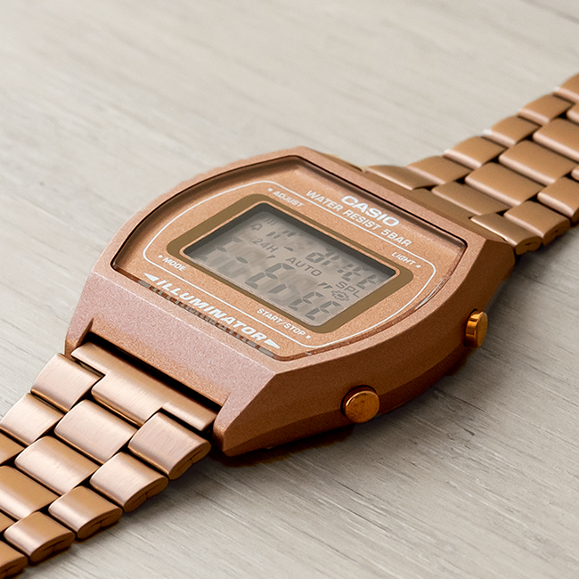 Đồng hồ nữ dây kim loại Casio Standard chính hãng Anh Khuê B640WC-5ADF