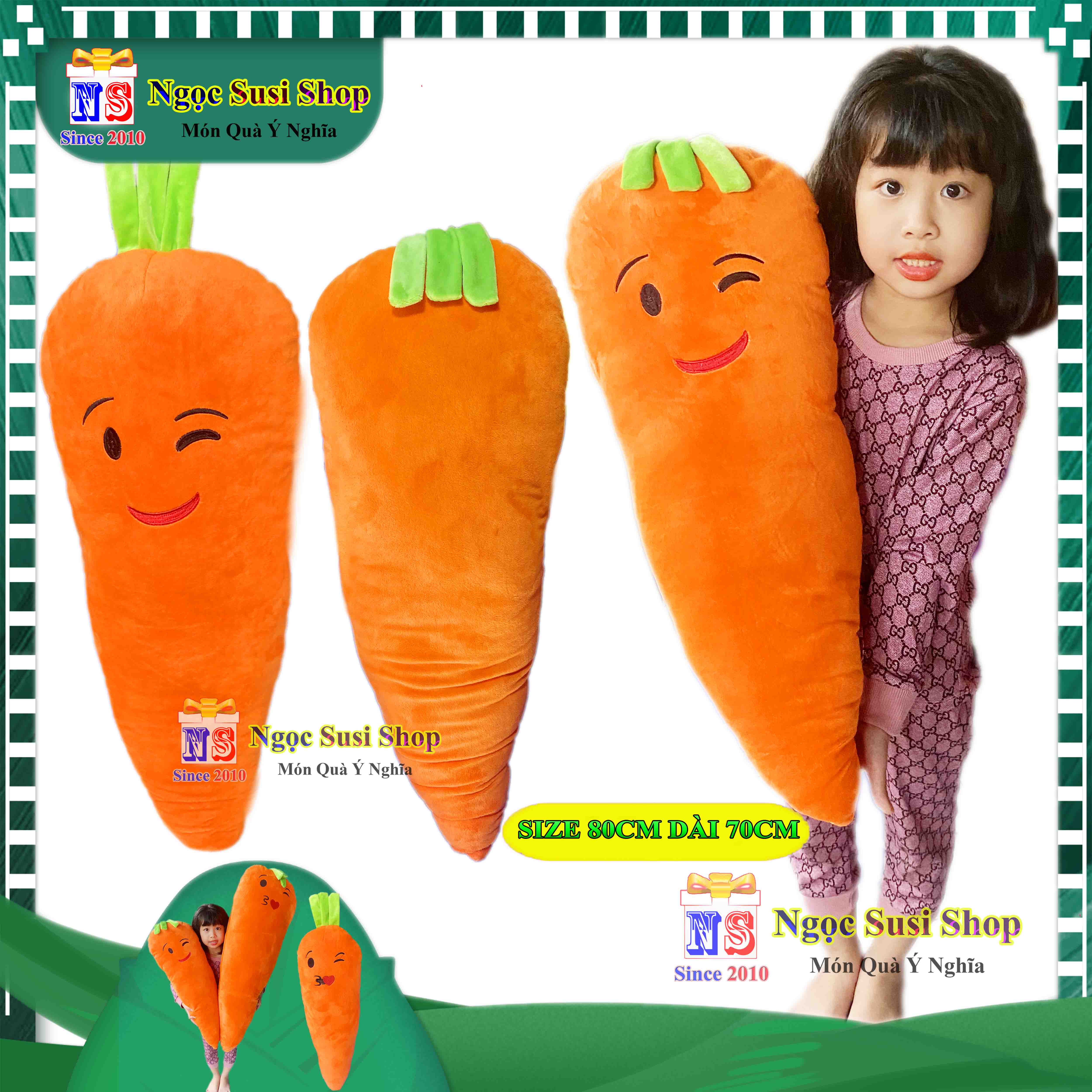 GẤU BÔNG CÀ RỐT SIÊU TO KHỔNG LỒ