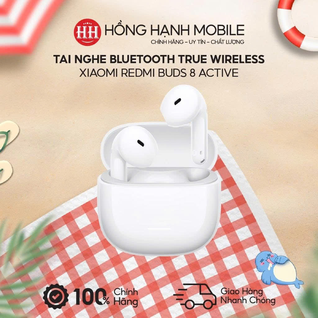 Tai Nghe Bluetooth True Wireless Xiaomi Redmi Buds 8 Active - Hàng Chính Hãng