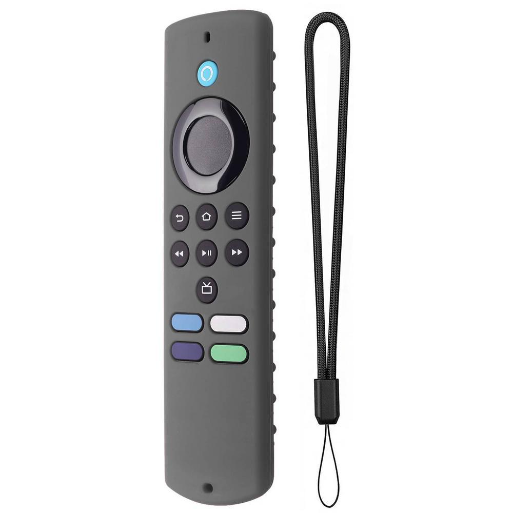 Vỏ silicone điều khiển từ xa cho Fire-TV Stick Lite 2021 TV thông minh chống sốc chống trượt chống trượt chống chống trượt