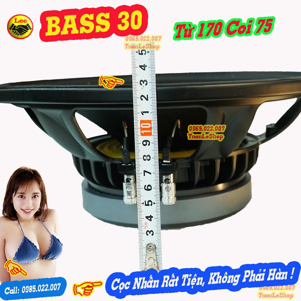 LOA BASS 30 COI 75 JB TỪ 170 , HÀNG NHẬP- GIÁ 02 CHIẾC - LOA 3 TAC COIL 75 TỪ 170 JB LOẠI 3 LỖ