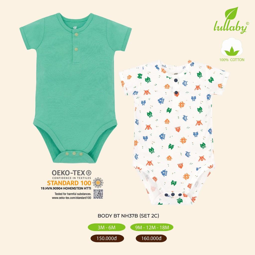 Body bé trai LULLABY mẫu mới nhất năm 2020 (set 2 chiếc