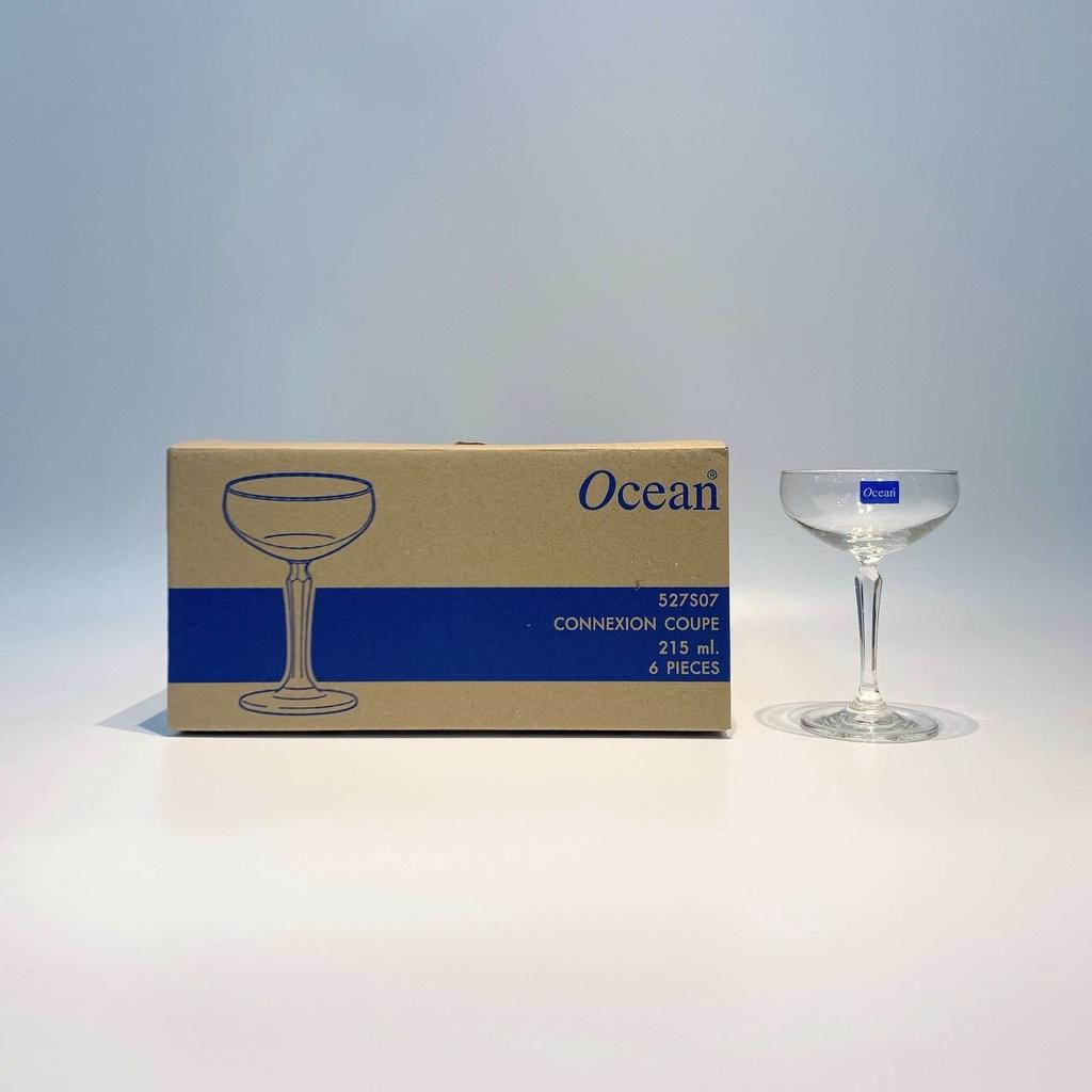 (Ly Kem/Cocktail Thủy Tinh)Bộ 6 Ly Connexion Coupe (New) Ocean Thái Lan Hàng Chính Hãng