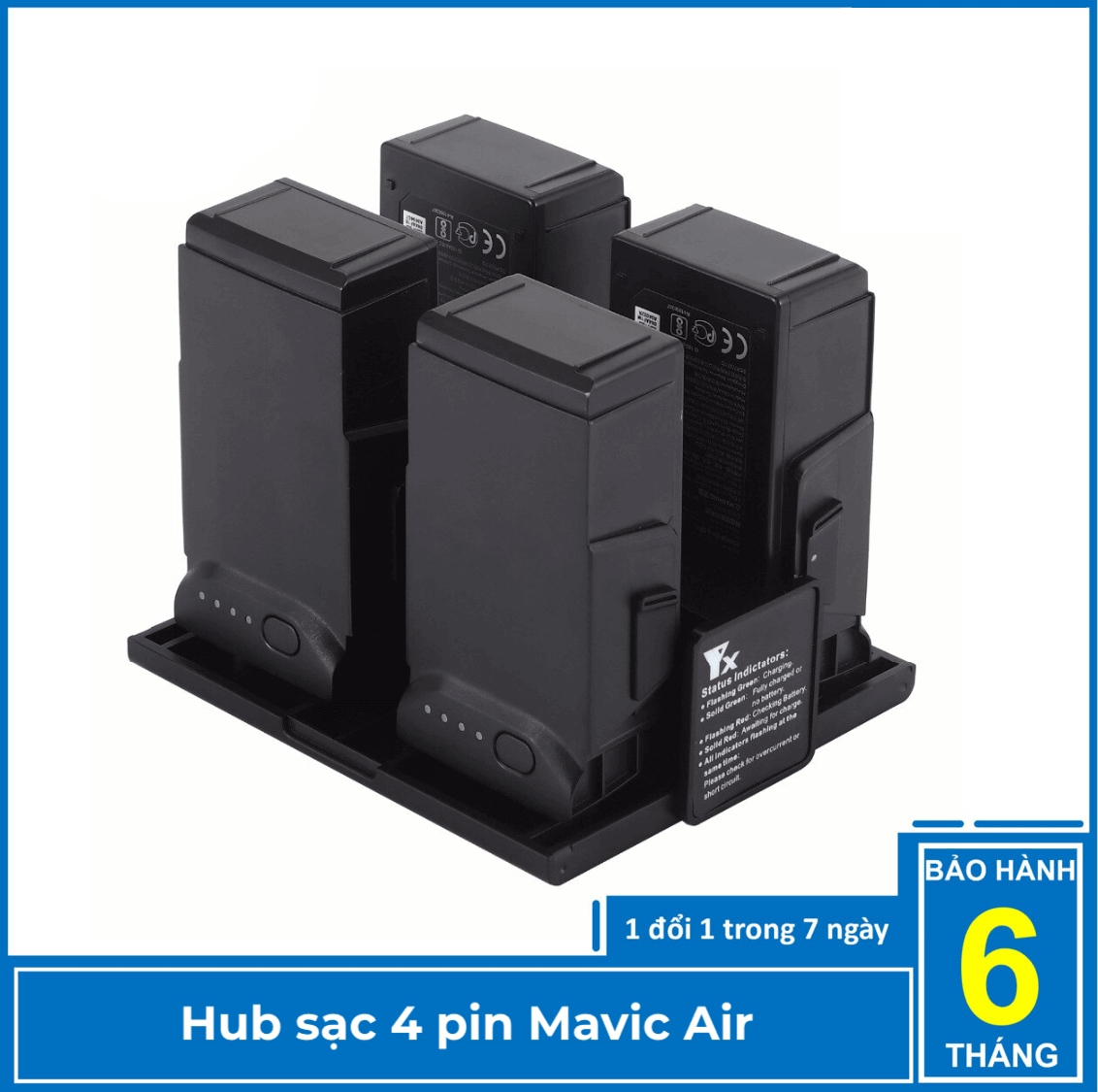 Hub sạc 4 pin dành cho Mavic Air