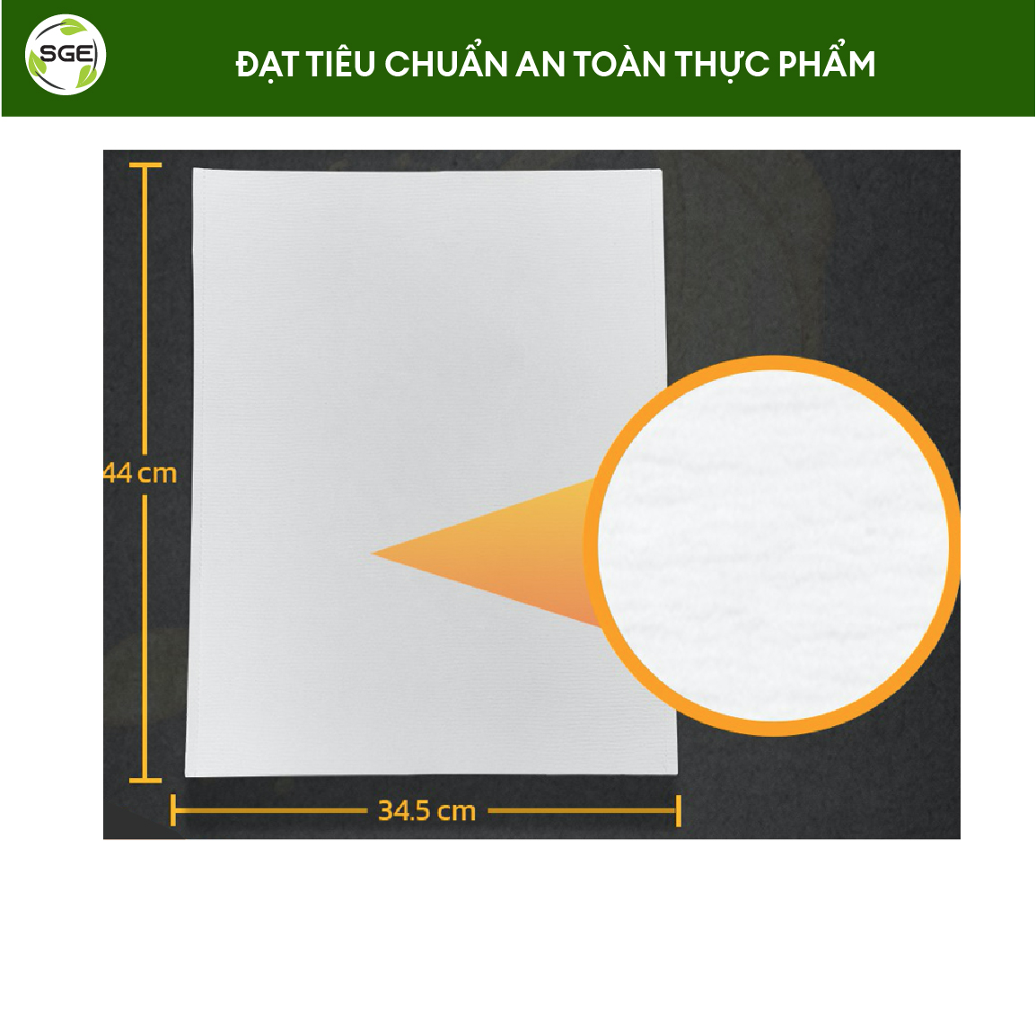 Giấy Lọc Dầu / Giấy Thấm Dầu OF01. Tiết Kiệm Và Hiệu Quả, Tránh Cặn Đen. Sản Xuất Theo TCTP Không Độc Hại. Hàng Nhập Khẩu Chính Hãng SGE Thailand