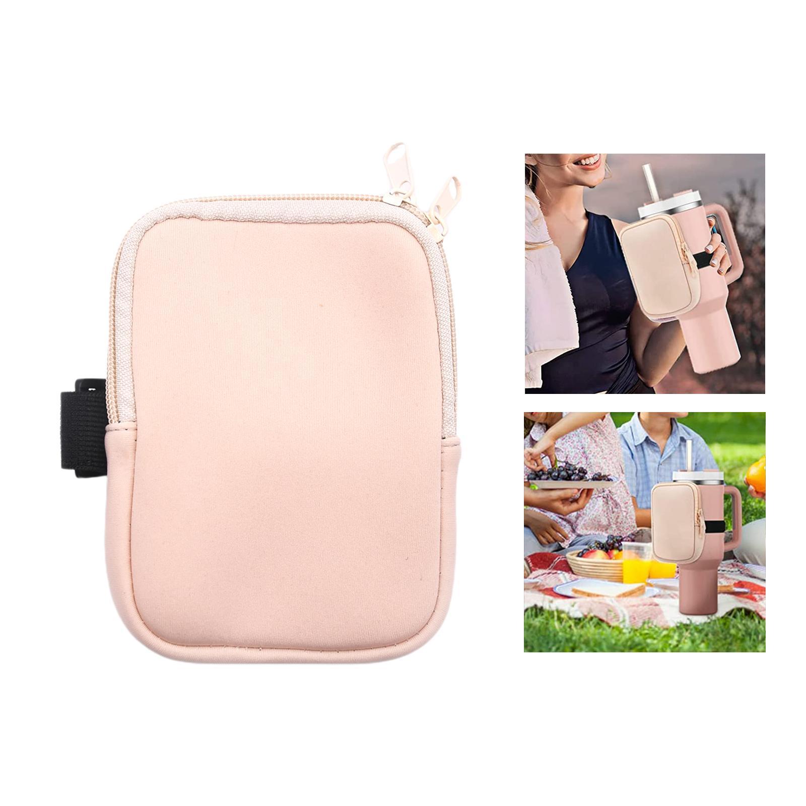 Tumbler Pouch Armband Bag Anti Slip Water Bottle Pouch for Women Men Camping