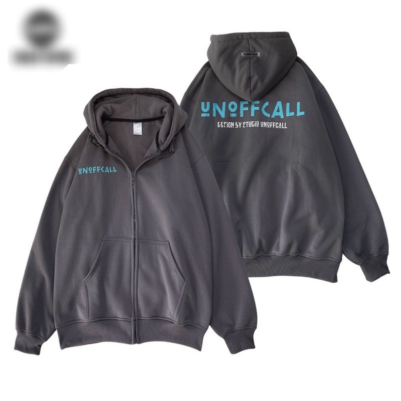 Áo khoác mới về chất thun nỉ ngoại chân cua cao cấp, ÁO KHOÁC HOODIE NAM NỮ IN CHỮ UNOFFCALL SIÊU HOT ÁO KHOÁC CHUI ĐẦU