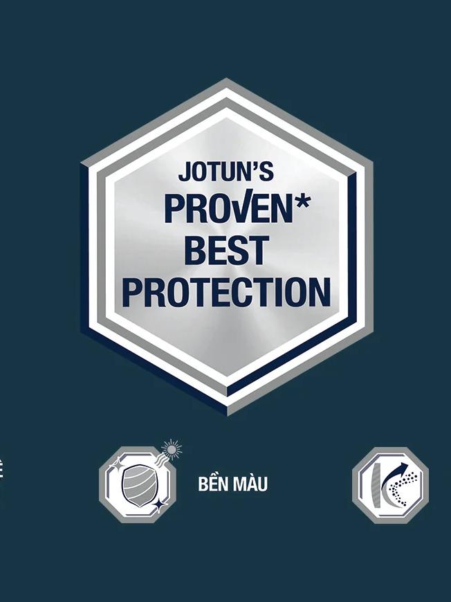 Sơn tường cao cấp JOTUN JOTASHILED BỀN MÀU TOÀN DIỆN 5L, chống bám bẩn (Sơn ngoại thất)