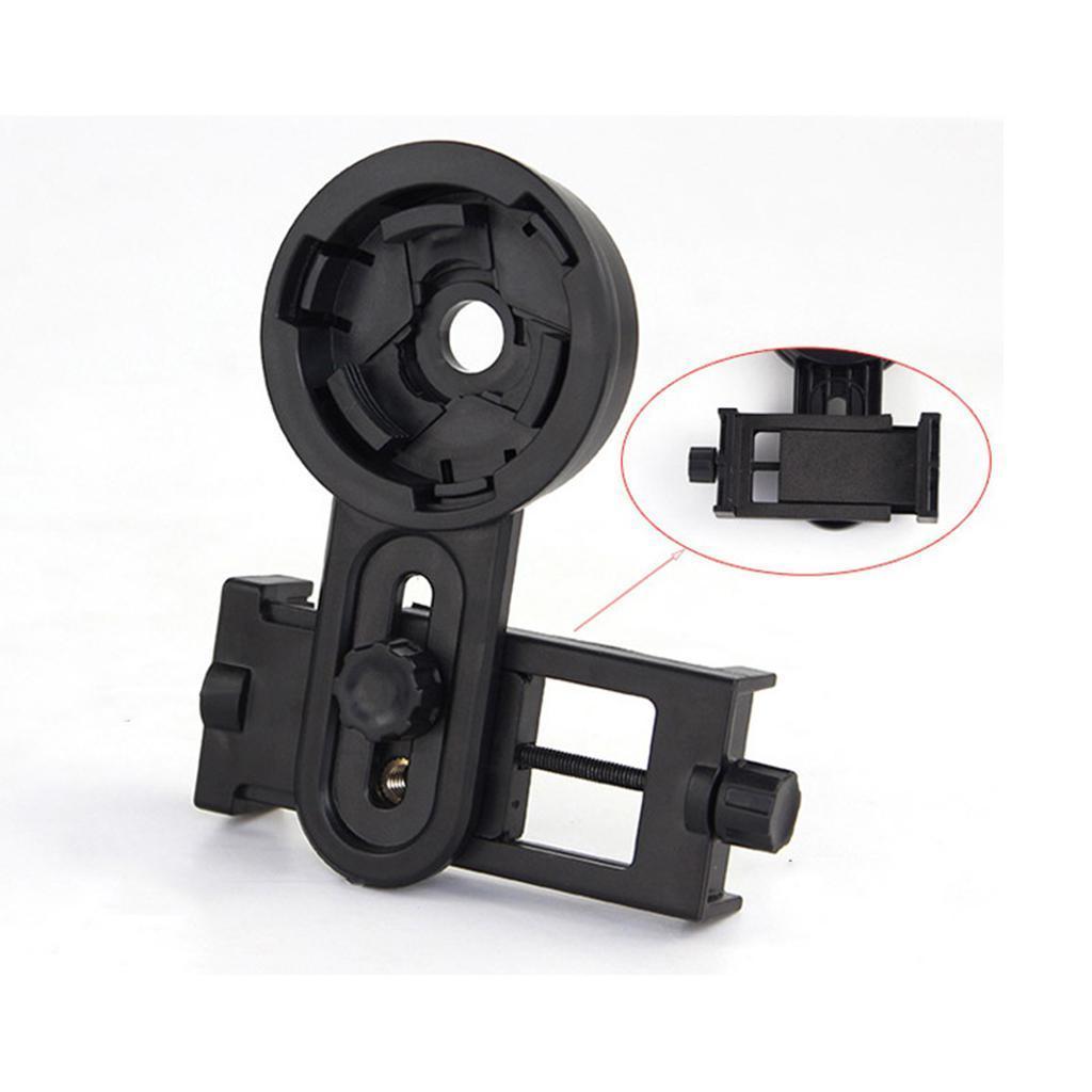 2 Pieces Universal Camera Adapter Smartphone Capturer Holder Mount Barcket for Binoculars Monocular Scopes Telescopes 26.4-46.4mm
