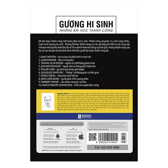 Gương Hy Sinh - Những Bài Học Thành Công (Nguyễn Hiến Lê - Bộ Sách Sống Sao Cho Đúng)(Tặng Kèm Bookmark PL)