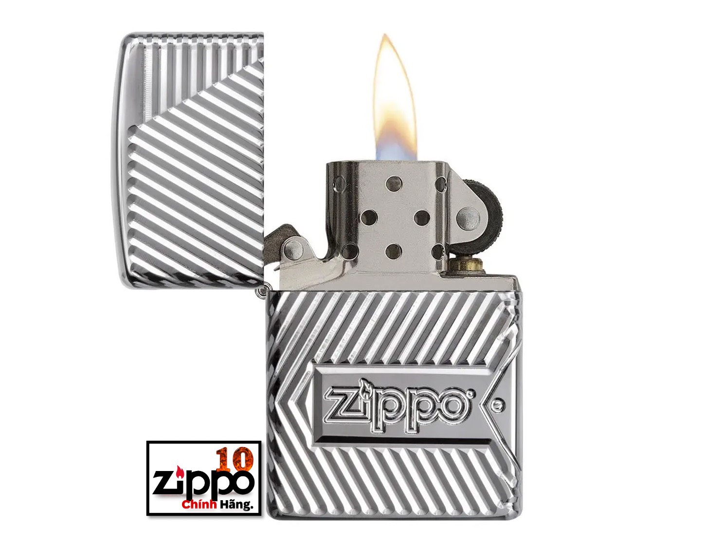 Bật lửa Zippo 29672 Armor Bolts Design - Chính hãng 100%
