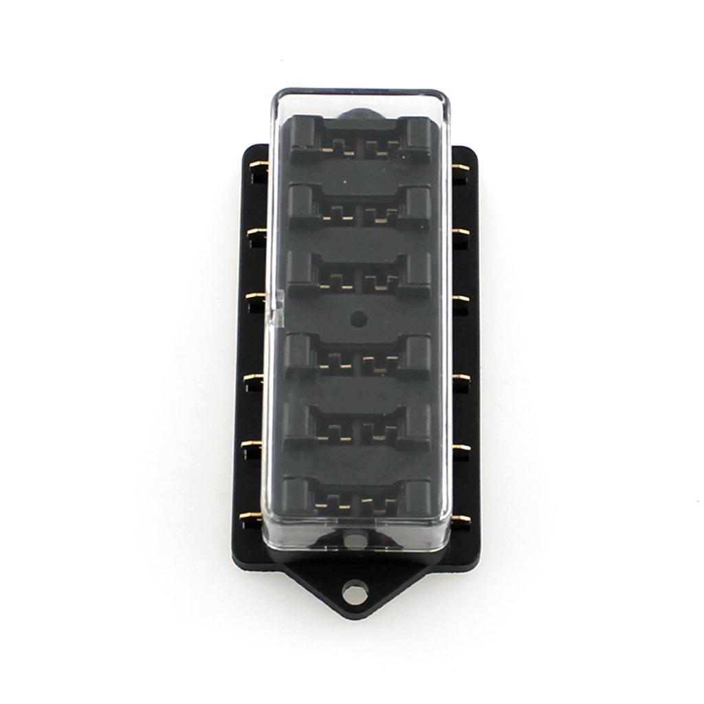 12V-24V Car Fuse Box Holder Distribution Block