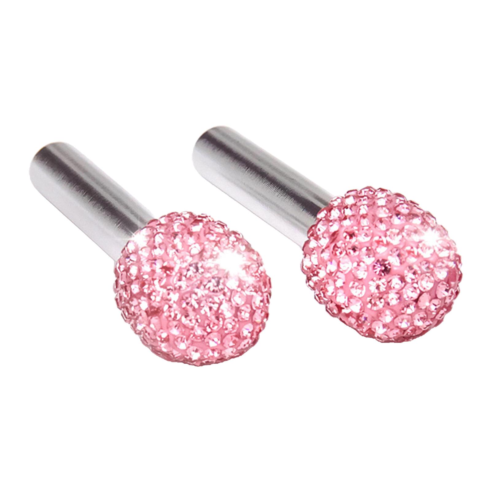 2pcs/Pack Bling Car Door Lock Pull  Auto Interior Trim
