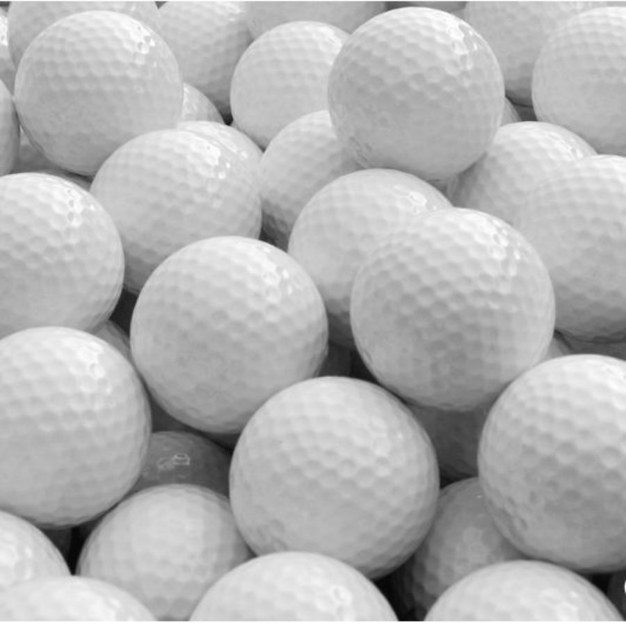 BÓNG TẬP GOLF PGM - Q003 - MÀU TRẮNG - 1 HỘP 10 QUẢ