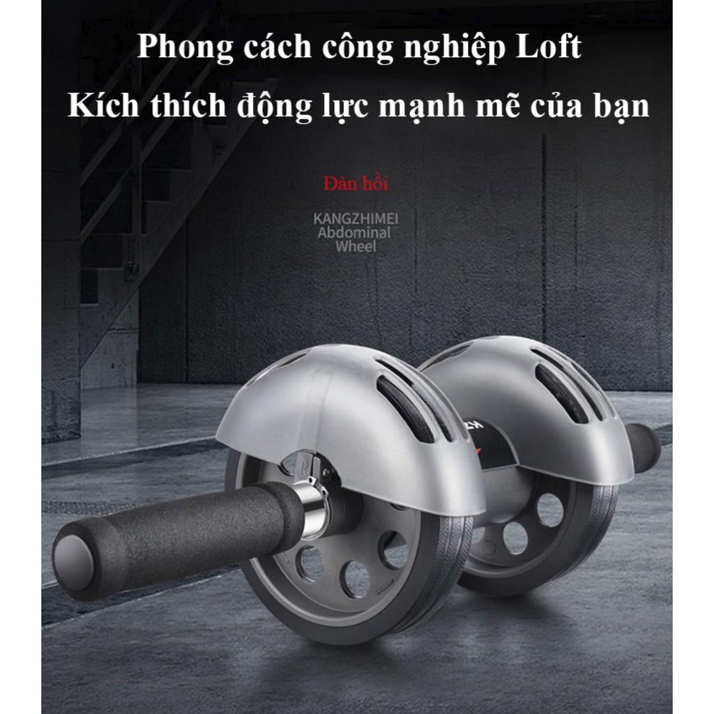 Dụng cụ tập cơ bụng cơ bắp thon gọn đàn hồi tự động Abdominal Wheel