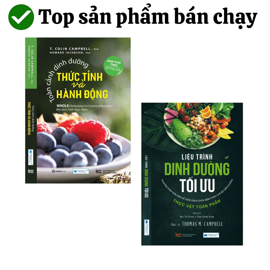 Combo 2 cuốn Toàn cảnh dinh dưỡng (TB) + Liệu trình dinh dưỡng