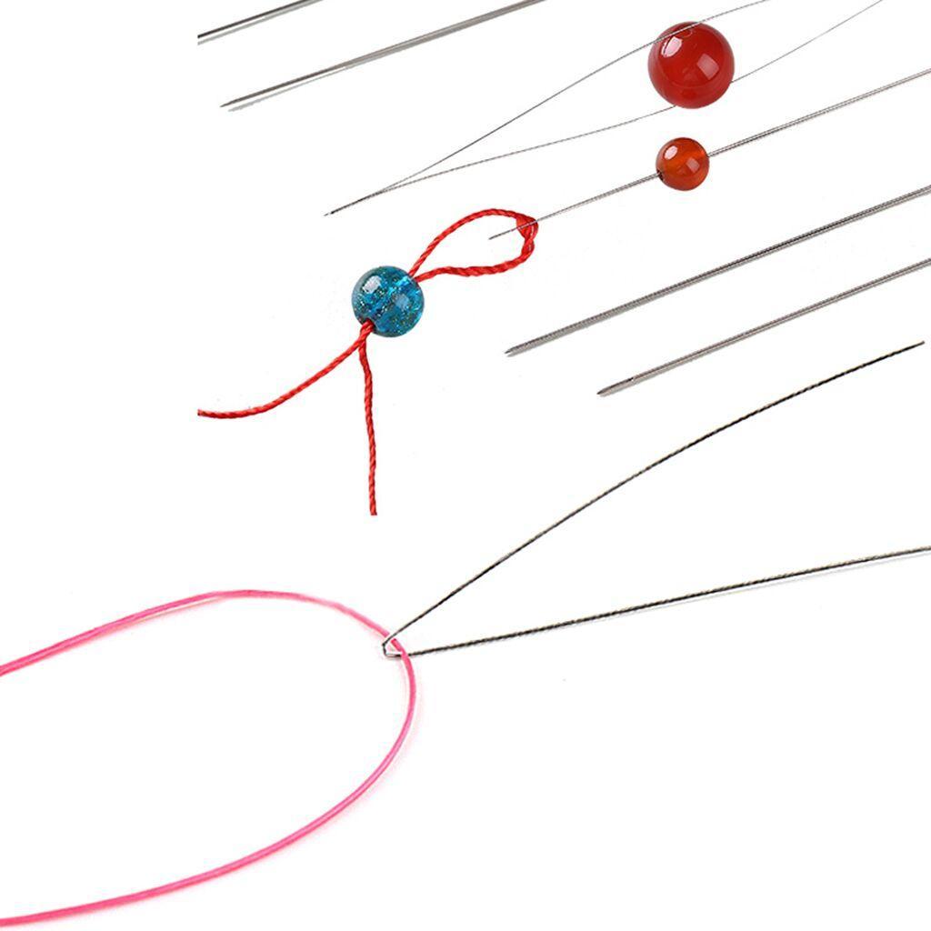 19 Pieces DIY Beading  Threading String Cord Jewelry Tools for Crafts