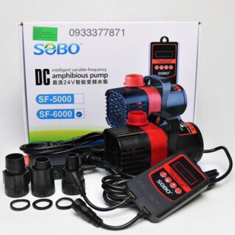 Máy bơm Sobo SF-6000  chống giật kèm bảng điện tử điều chỉnh công suất