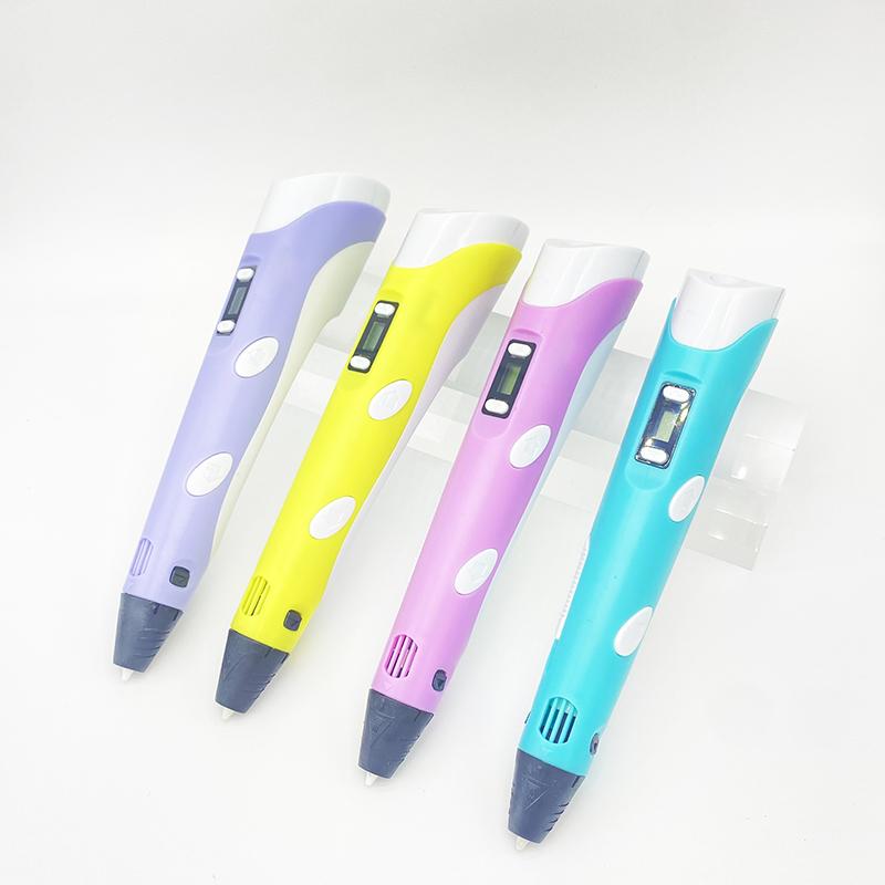 Bút 3d cho trẻ em DIY in LED PENKINTS Máy in vẽ gel nghệ thuật đồ chơi đồ chơi cho trẻ em dễ thương mới lạ