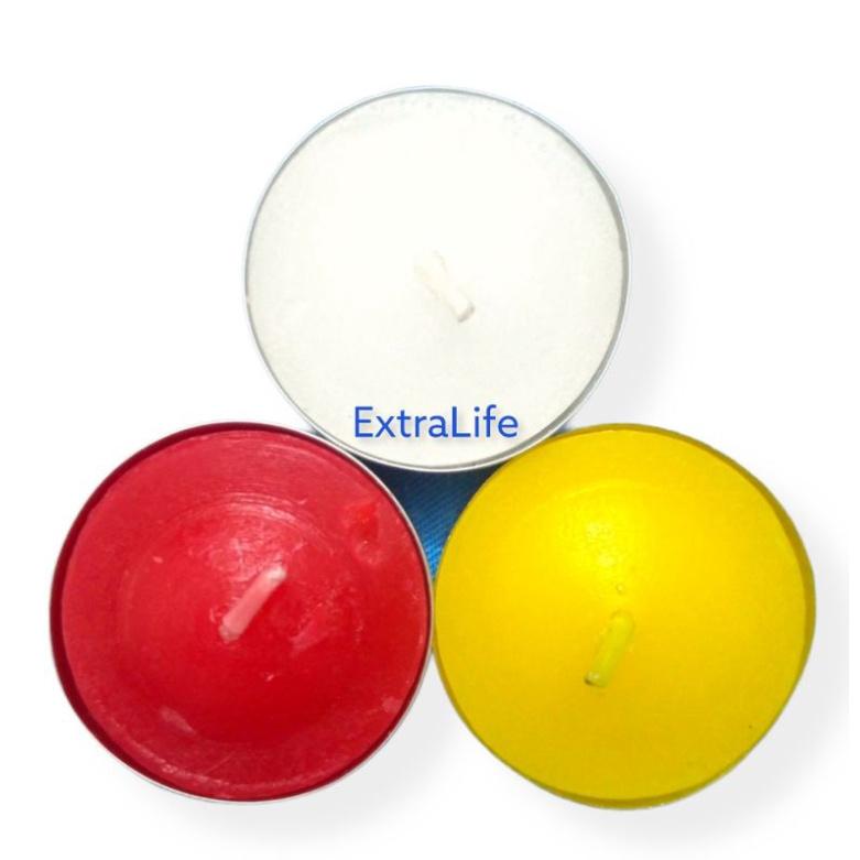 Nến Tealight 4h, Nến Trang Trí, Nến Viên Tròn, Nến Mini Cháy Hơn 4 Giờ