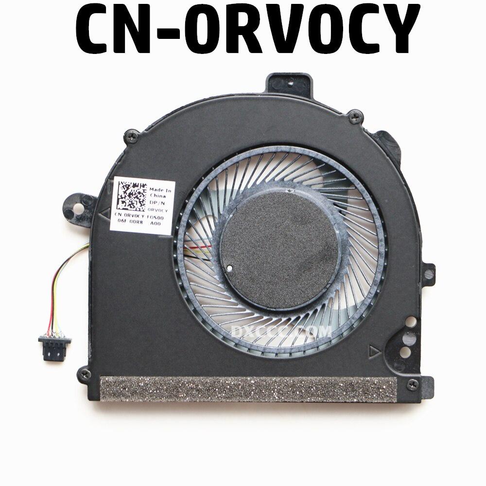 QAOOO CN-0RV0CY CPU Fan For DELL Vostro 5370 5471 CPU Cooling Fan