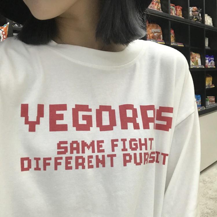 Áo Thun Tay Dài Unisex Form Rộng GAME OVER Ulzzang
