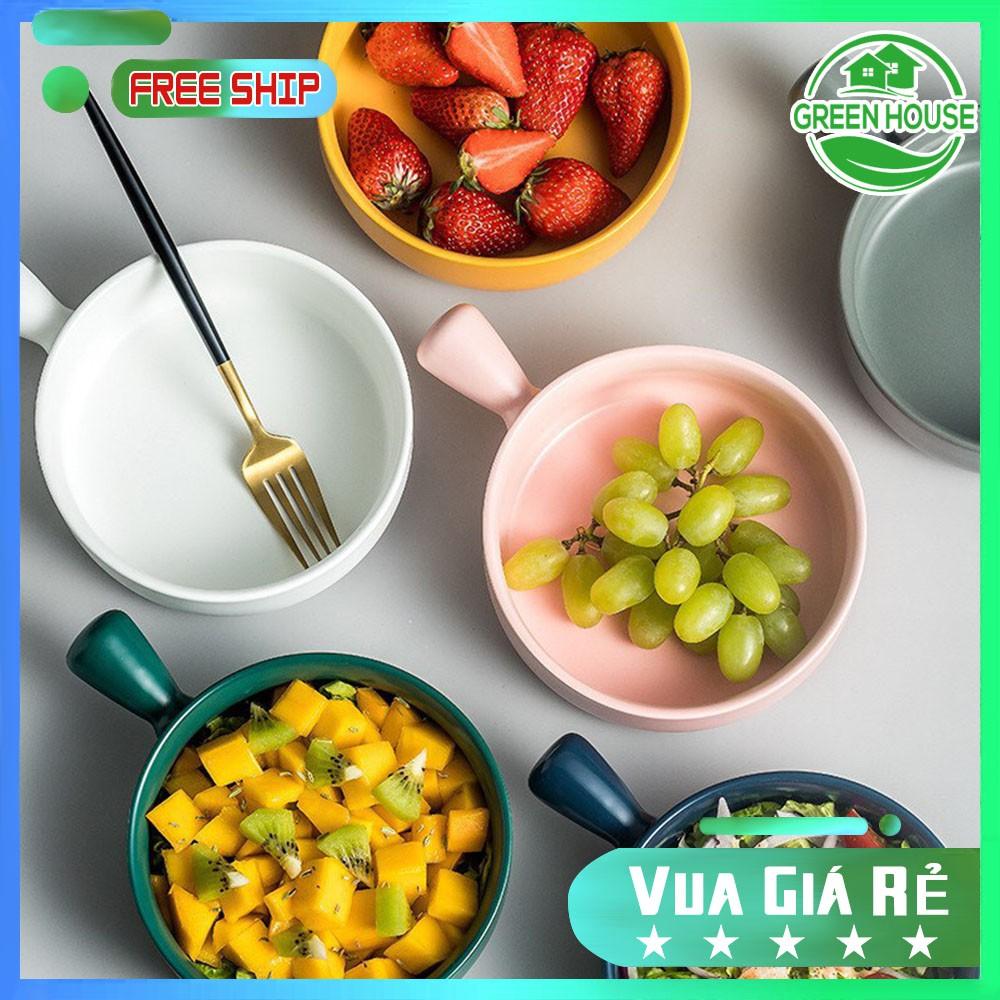 Green House - Sét Bát Sứ 7 Màu Chén Sứ dùng ăn dặm, ăn cơm decor trang trí đáng yêu