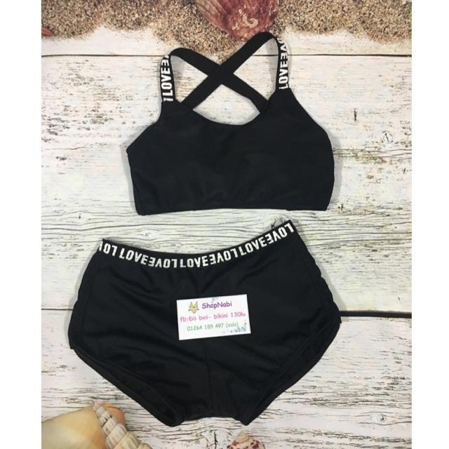 Bikini chữ cá tính thể thao