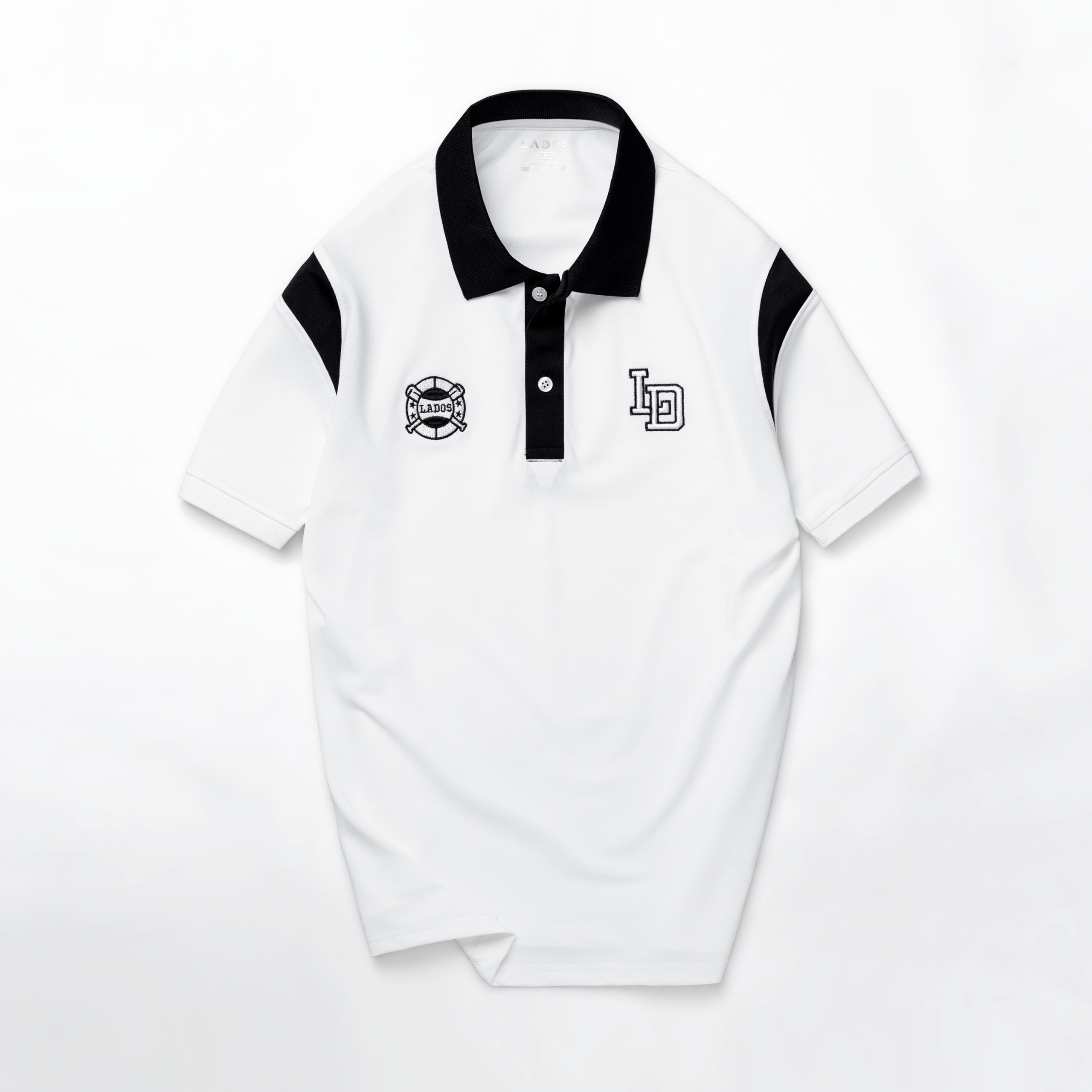 Áo Thun Polo Nam Ngắn Tay Kiểu Bóng Chày LADOS-9165 Vải Cotton Cao Cấp Kiểu Dáng Trẻ Trung
