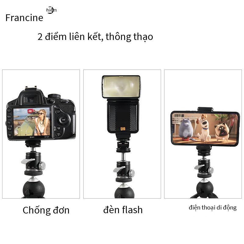 Thuận lợi nhất máy ảnh Beixin SLR hình cầu gimbal nhỏ điện thoại di động khung phát sóng trực tiếp gimbal mini gậy selfie xoay đa năng gimbal