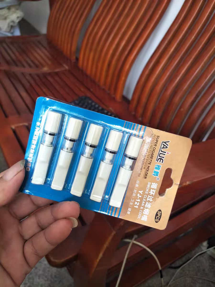 Bộ 5 Đầu Lọc Khói Sử Dụng Nhiều Lần, Dùng Được Cả Đầu To &amp; Nhỏ Tiện Lợi, Sử Dụng Nhiều Lần