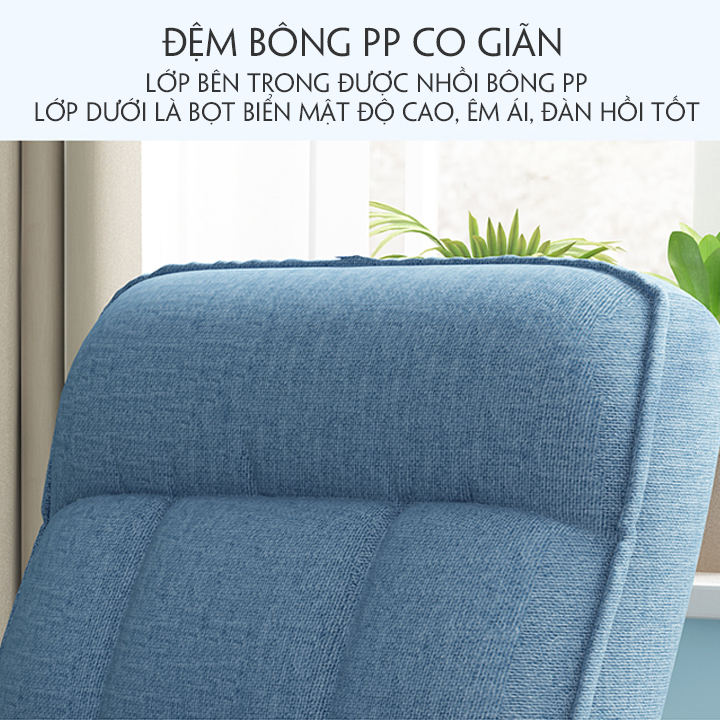 Ghế POANG, ghế sofa êm ái bập bênh thư giãn kích thước 86*56*94 (D*R*C)