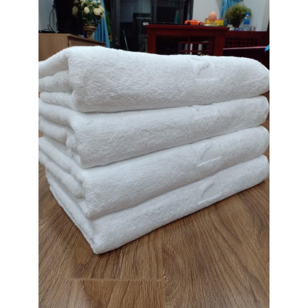 Combo 20 khăn tắm khách sạn 70x140cm, khăn spa cao cấp 320g khăn bông cotton 100% thấm hút nước cực tốt giá sỉ