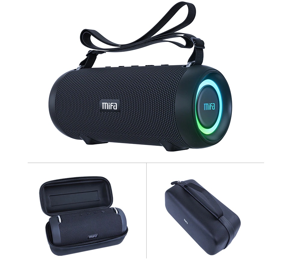 Loa Bluetooth MIFA A90 Công Suất 40W, IPX8 Waterproof - Hàng Chính Hãng