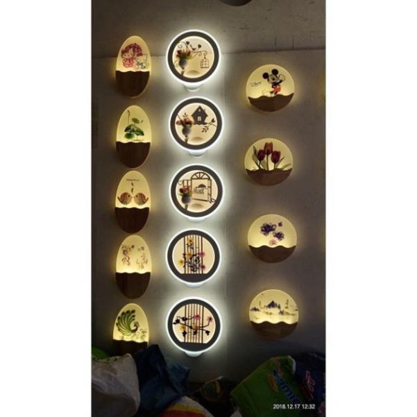 Ảnh thật -Đèn tường trang trí ,đèn buồng ngủ ,đèn tường led DT DDT