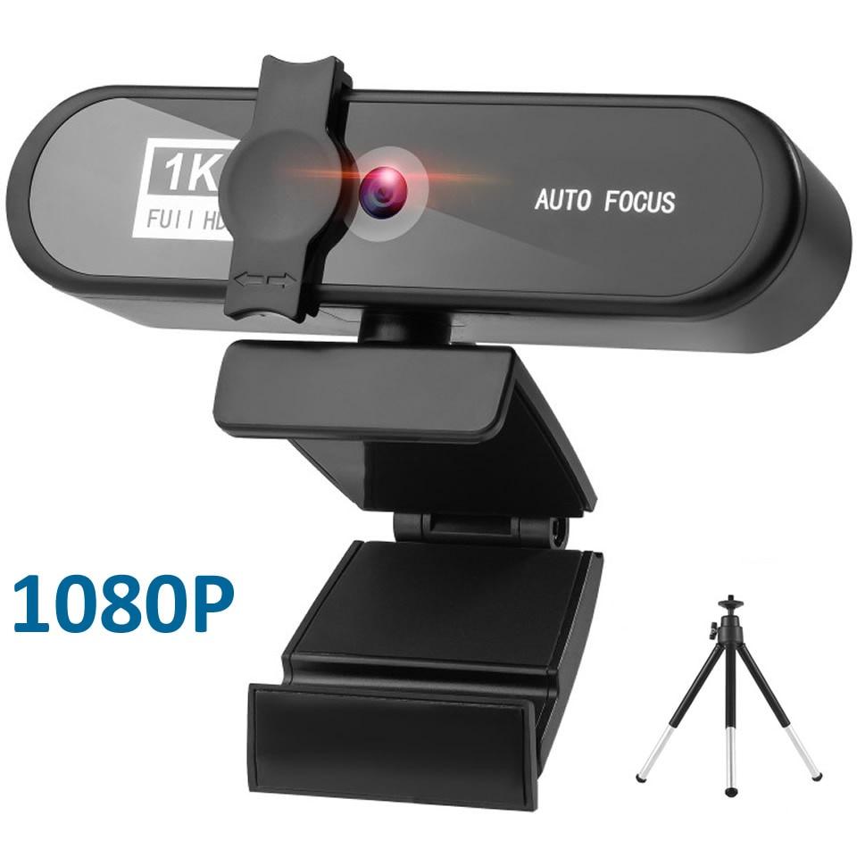 Camera cho máy tính tự động lấy nét thích hợp cho văn phòng 1080P Full HD Web Cam 2K 4K