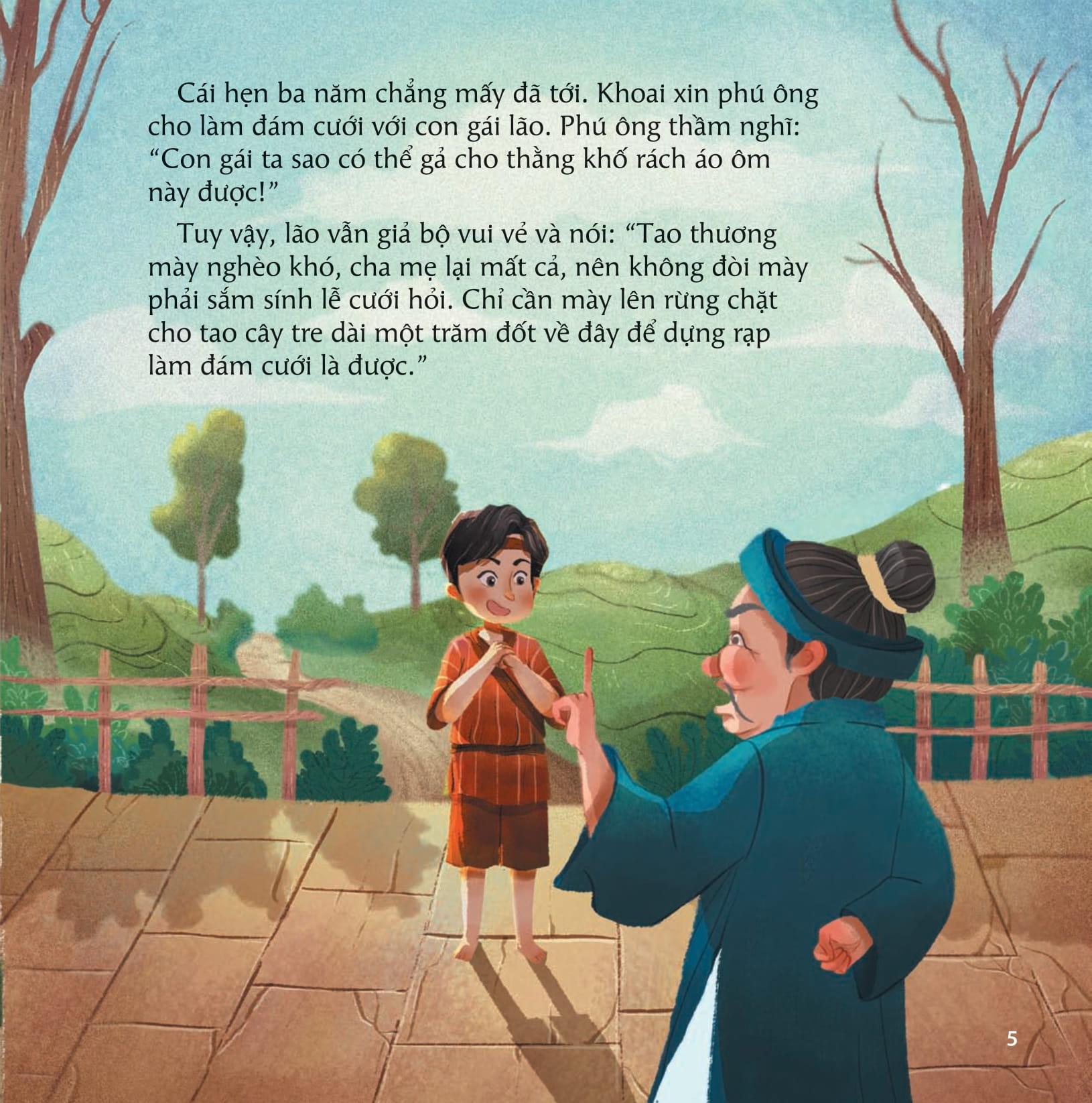 Cổ Tích Việt Nam Cho Bé - Cây Tre Trăm Đốt (Tái Bản 2022)