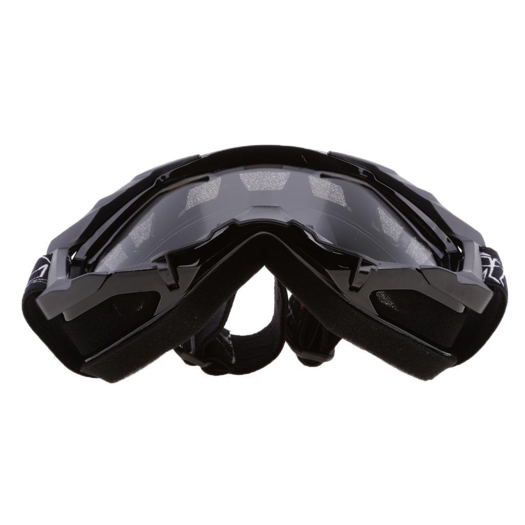 Motorcycle Windproof Anti-Fog Dustproof Goggles Clear Lens