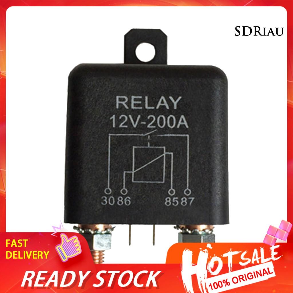 Rơ Le Khởi Động 4 Pin Qcd-Zl180 12v 200a Chuyên Dụng
