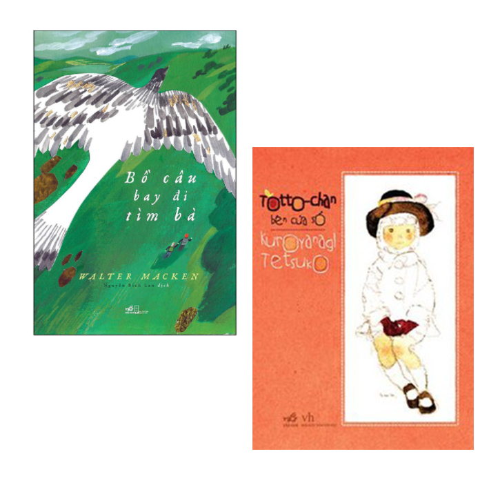 Combo 2 cuốn: TOTTO-CHAN BÊN CỬA SỔ + BỒ CÂU BAY ĐI TÌM BÀ ( Bộ sách thiếu nhi thú vị / Tặng kèm Bookmark Happy)