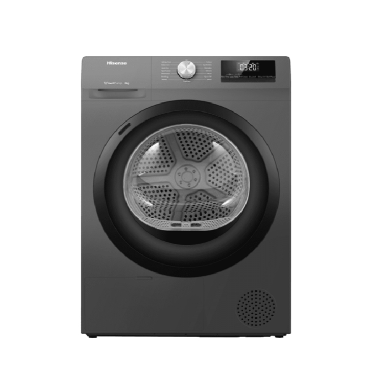 DH80N1T - Máy sấy bơm nhiệt Hisense 8 kg DH80N1T - HÀNG CHÍNH HÃNG - GIAO HCM