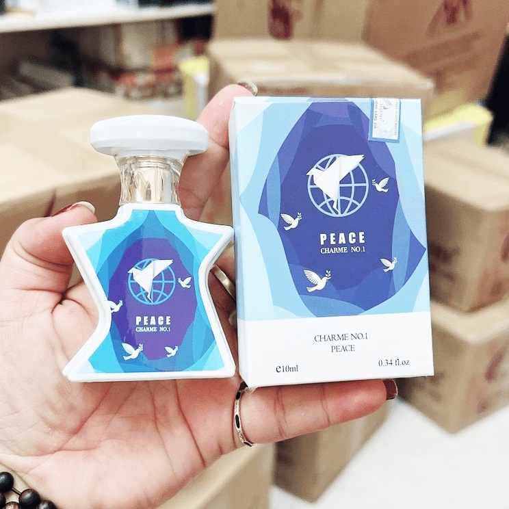 Nước hoa nam cao cấp Charme N0.1 Peace 15ml sự khác biệt cho người đàn ông lịch lãm yêu thích sự nhẹ nhàng