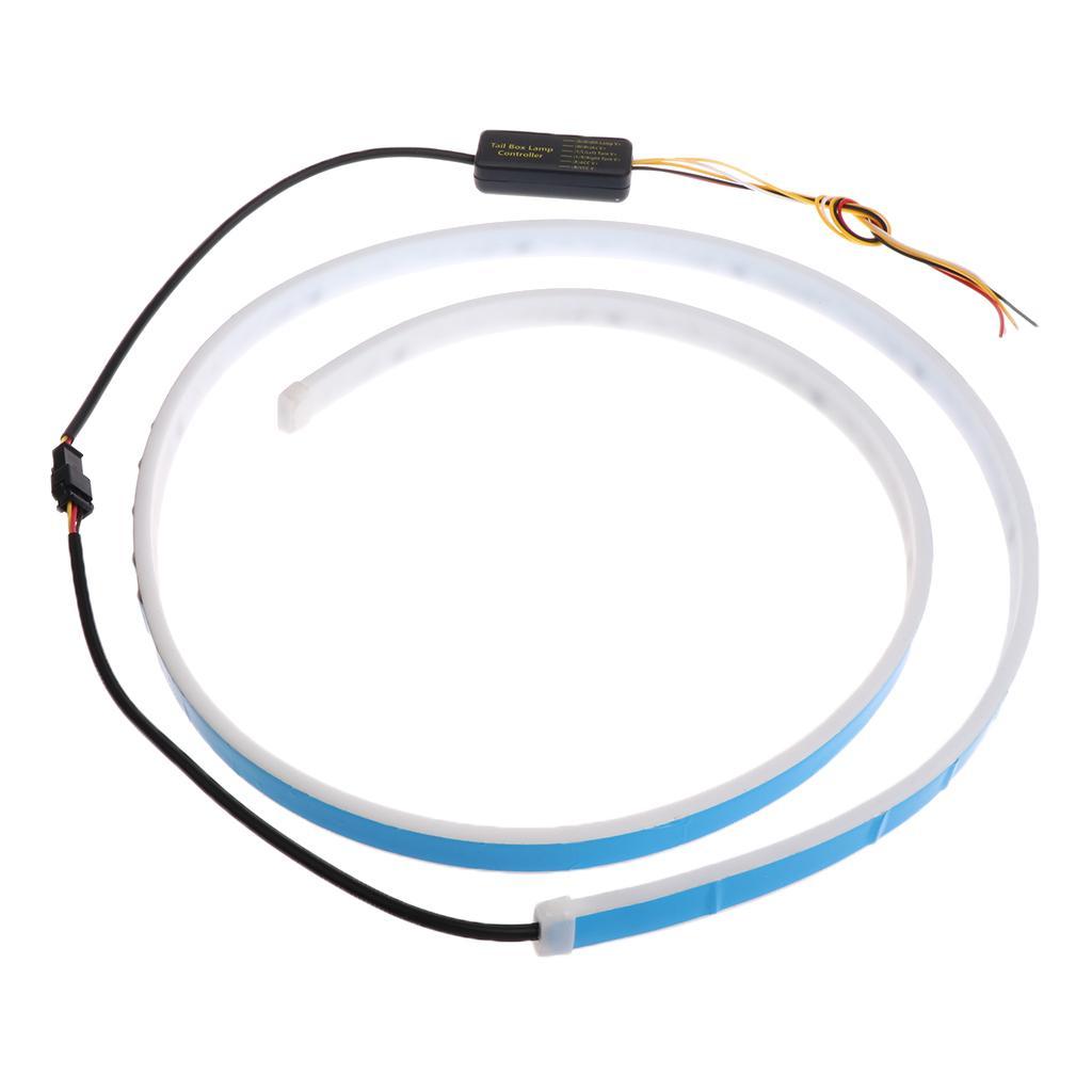 1.2m LED Strip Car Trunk Light Brake Lamp Blue
