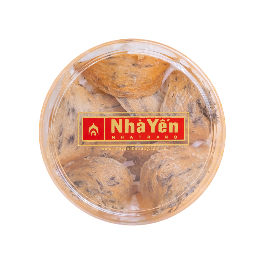 Tổ Yến Hồng Thô - Hộp 100 Gram - Tổ Yến Thô - Tổ Yến Nguyên Chất - Nhà Yến Nha Trang - Đặc Sản Nha Trang - Yến Sào Chất Lượng