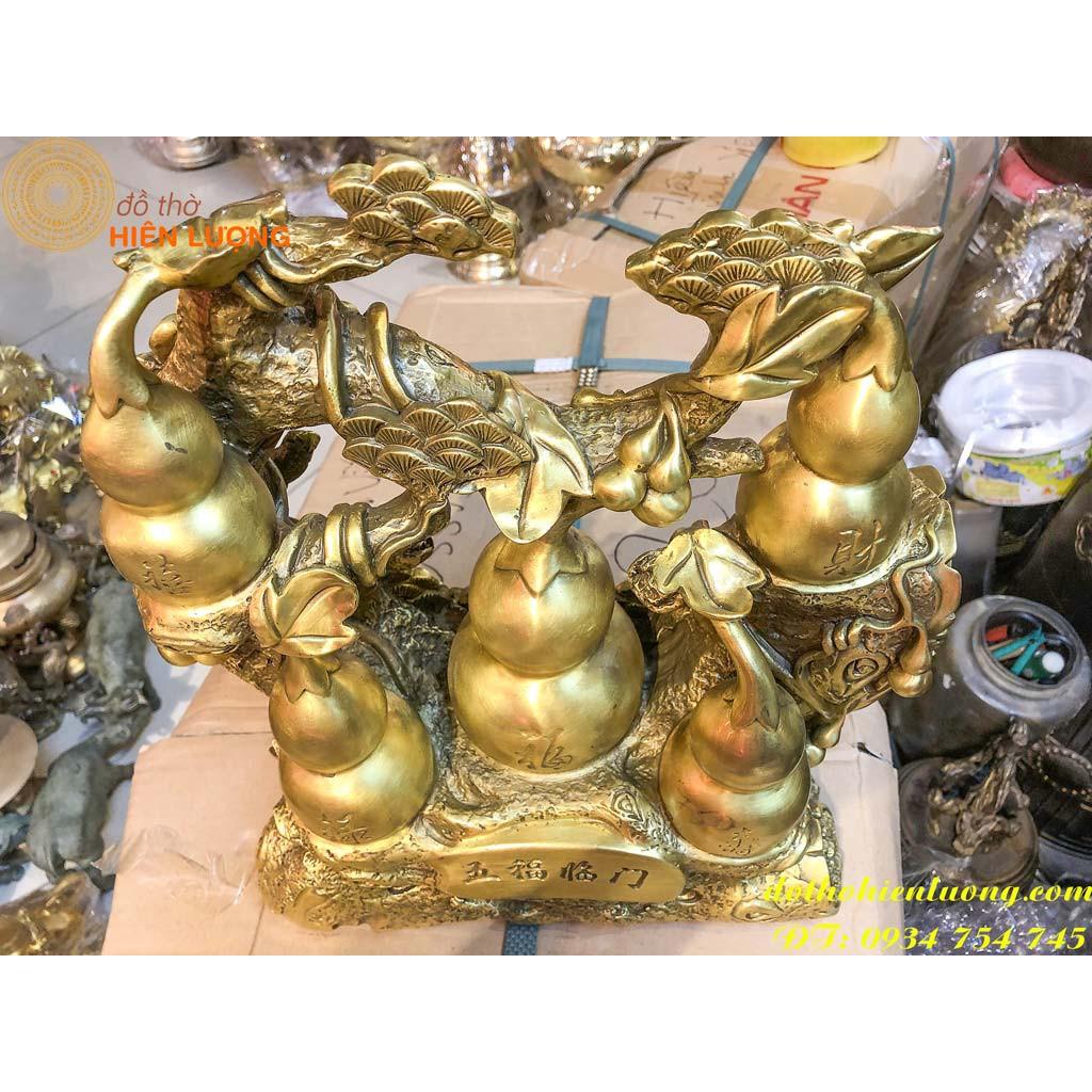 Dàn Hồ Lô Chữ Phúc Bằng Đồng