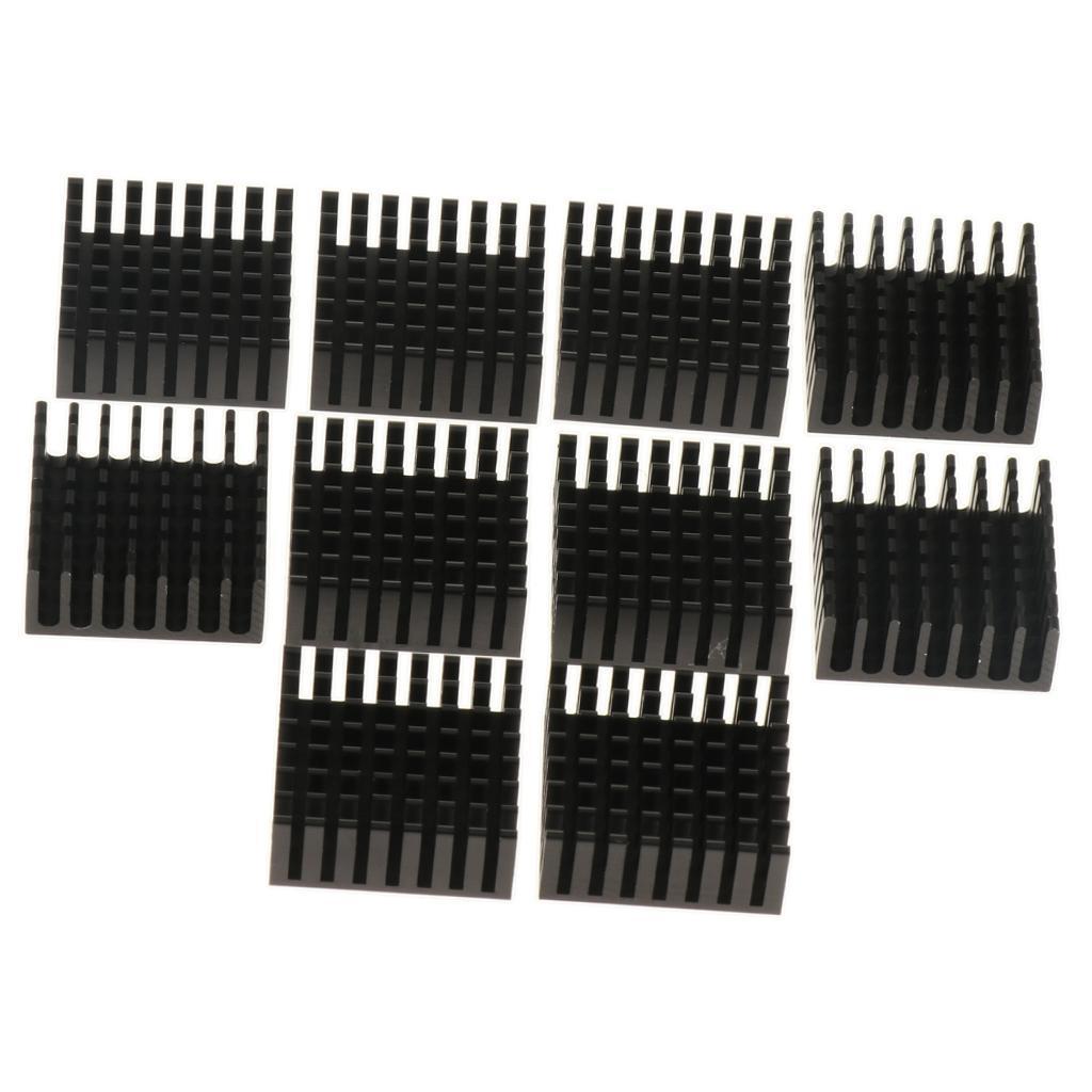Heat Sink 0.98×0.98×0.39inch Radiator Cooler Transistor,Aluminum