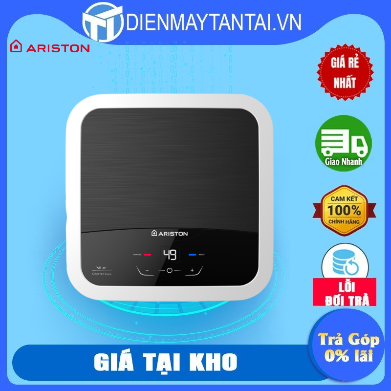 Máy nước nóng gián tiếp 30 lít Ariston AN2 30 LUX-D AG+ HÀNG CHÍNH HÃNG