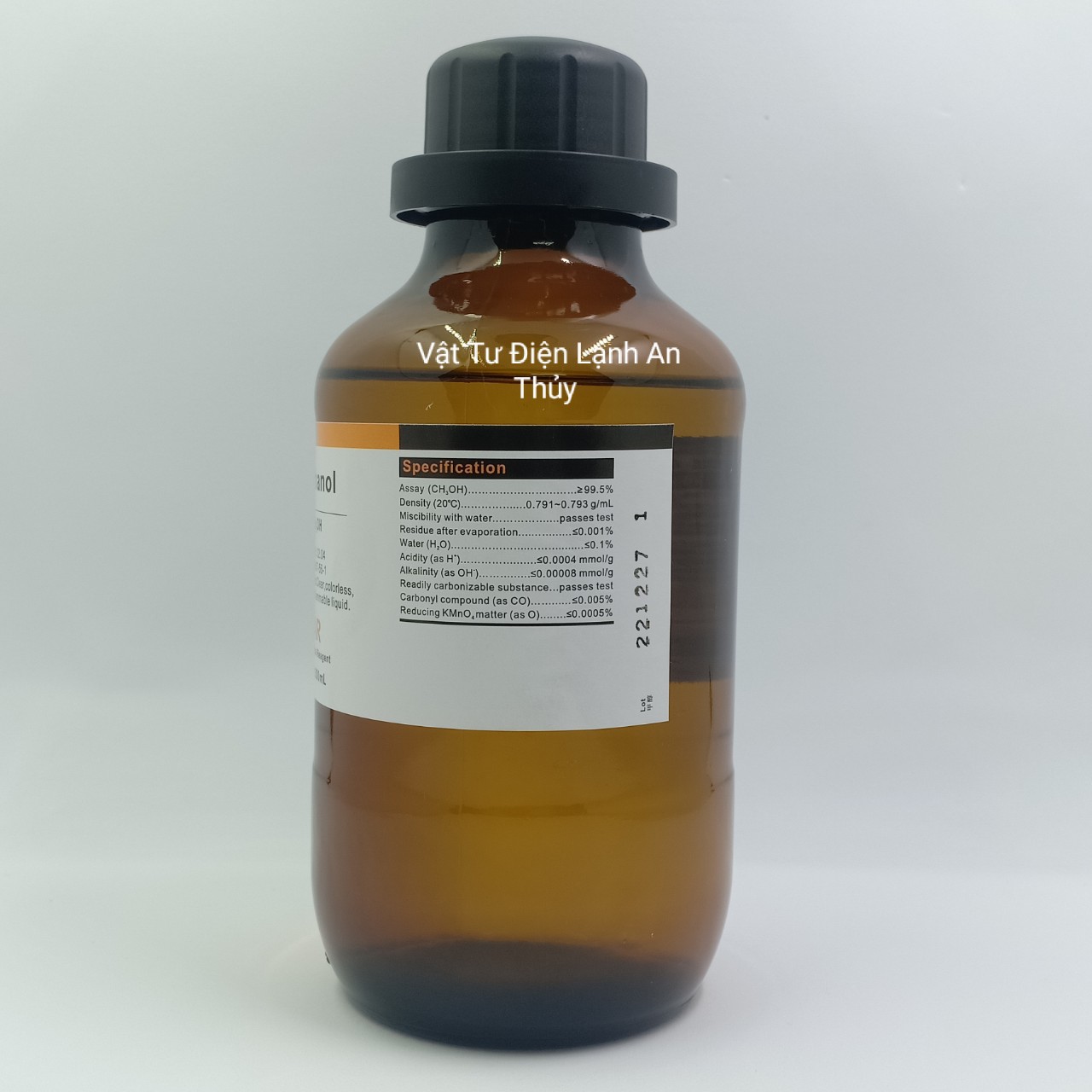 CỒN LẠNH METHANOL, dầu nghẹt chống nghẽn tắc ẩm AR điện lạnh CH3OH tinh khiết chai 500ml